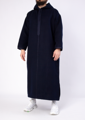 Navy Blue – Marokkaanse Djellaba Mannen