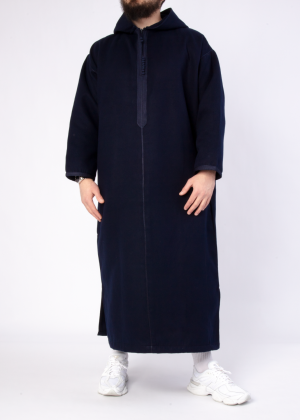 Navy Blue – Marokkaanse Djellaba Mannen