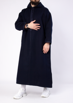 Navy Blue – Marokkaanse Djellaba Mannen