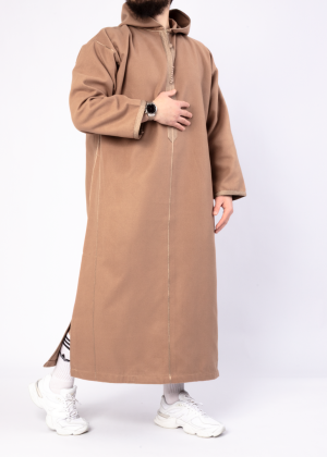 Bruin – Marokkaanse Djellaba Mannen