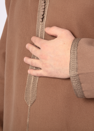 Bruin – Marokkaanse Djellaba Mannen