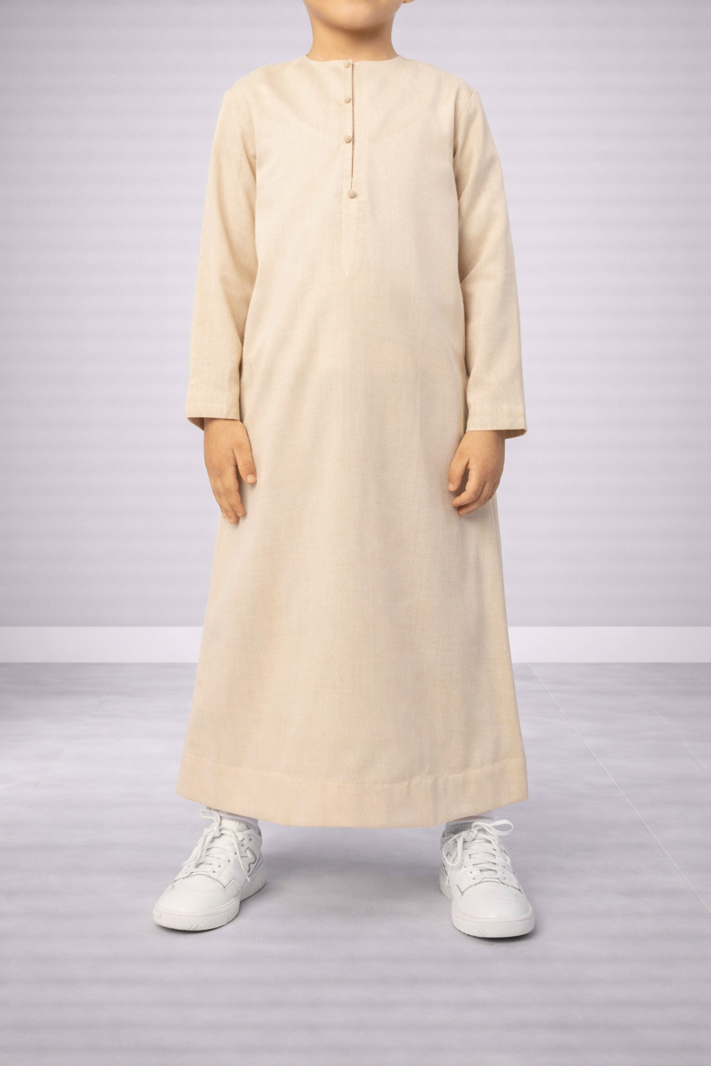 Emirati Qamis voor Jongens “Premium” Beige Emirati Qamis voor Jongens “Premium” Beige